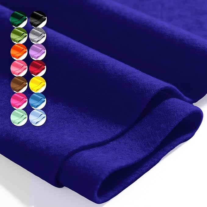 Royal Blue 36" X 36" Felt Fabric Sheet