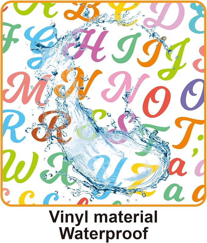 3040Pcs 20 Sheets Small Letter Number Stickers, 1/2inch Colorful Self-Adhesive