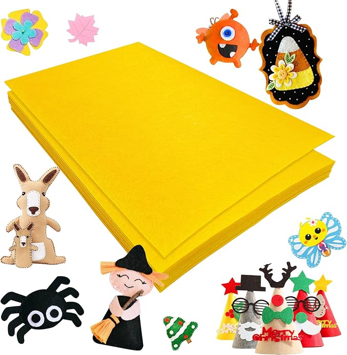 Jtnohx Felt for Crafts, Craft Felt Square for Sewing