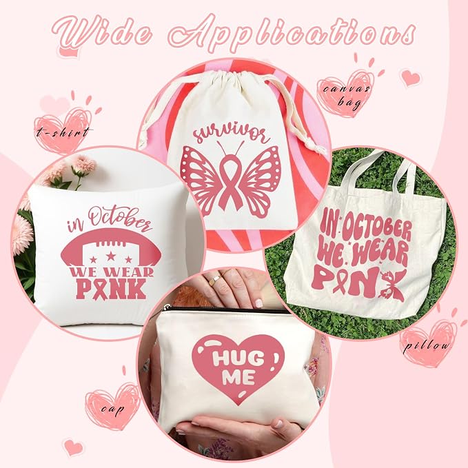 Tintnut Dusty Rose Heat Transfer Vinyl, easy cut & weed, stretch washable