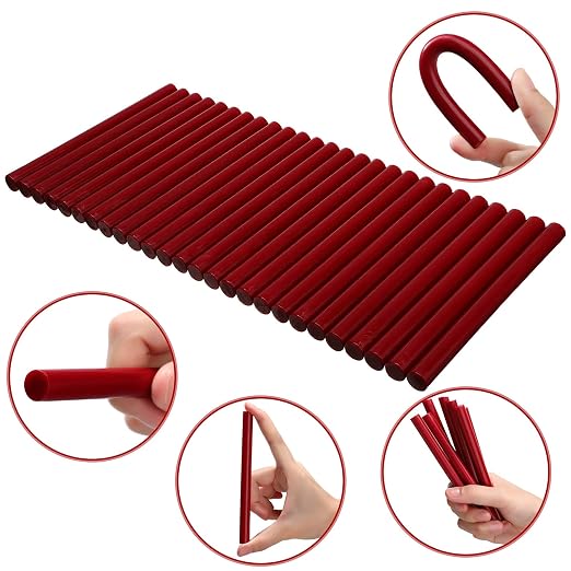 Nuanchu 26 Pieces Glue Gun Sealing Wax Sticks