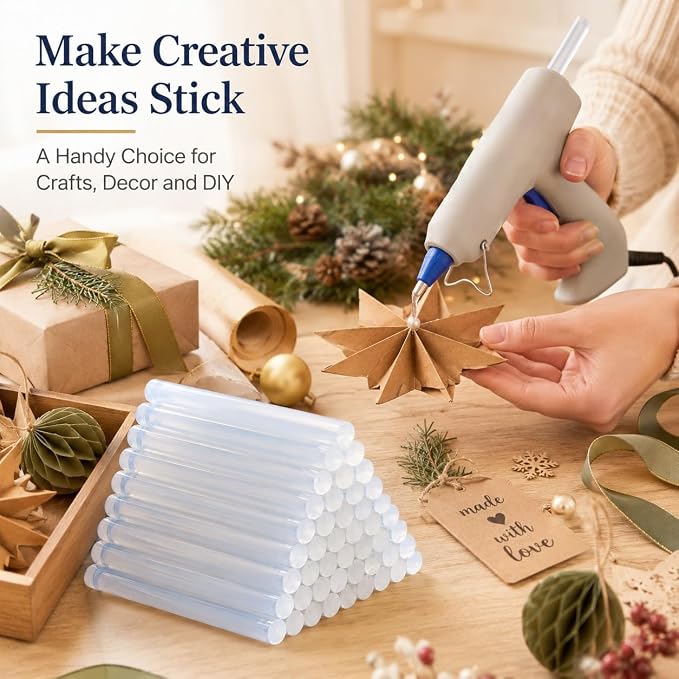 Sukh 50PCS Mini Hot Glue Sticks