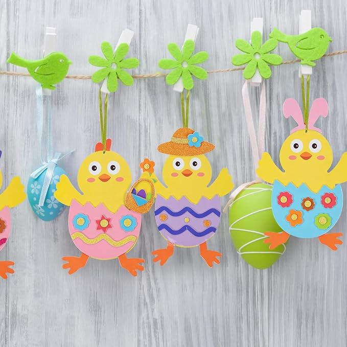 Fennoral 12 Pack Easter Craft for Kids