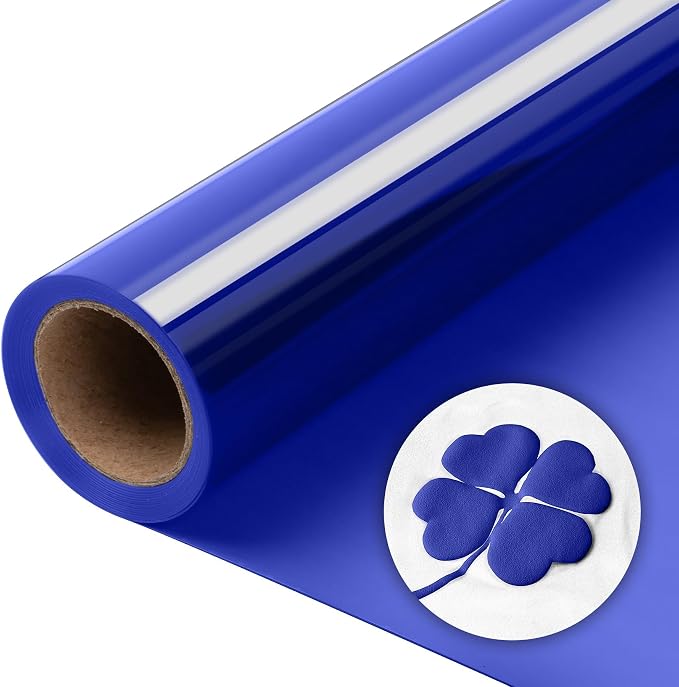Aoder Blue Puff Vinyl Heat Transfer