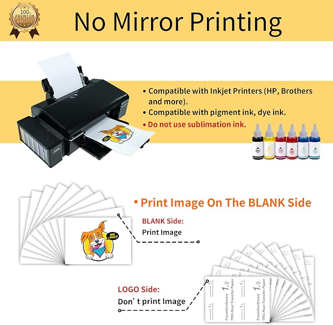 TransOurDream Heat Transfer Paper