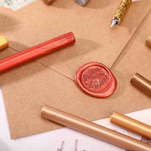 Nuanchu 26 Pieces Glue Gun Sealing Wax Sticks