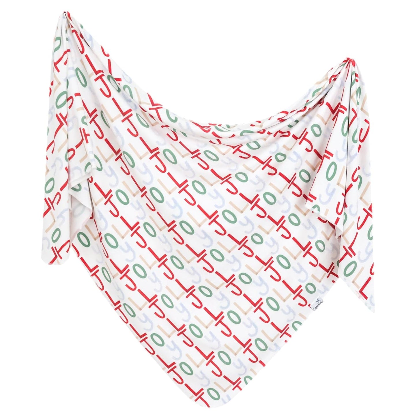 Copper Pearl Large Premium Knit Baby Swaddle Receiving Blanket 'Jolly'