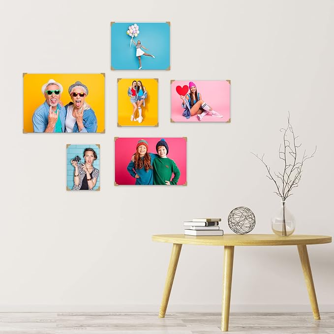 Pajean 720 Pieces Photo Corners Self Adhesive Photo Corners
