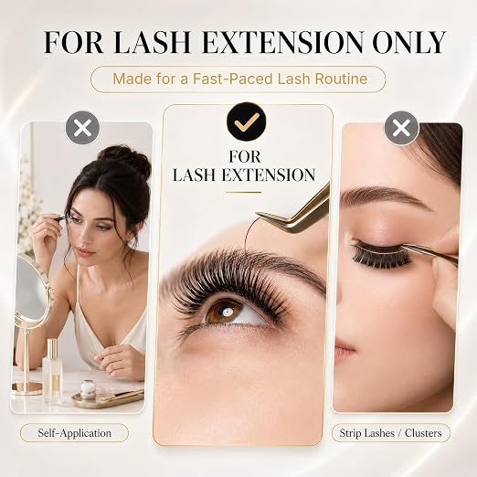 Eyelash Extension Glue 0.5 Sec Drying time | lash Extension Glue Retention 4-5