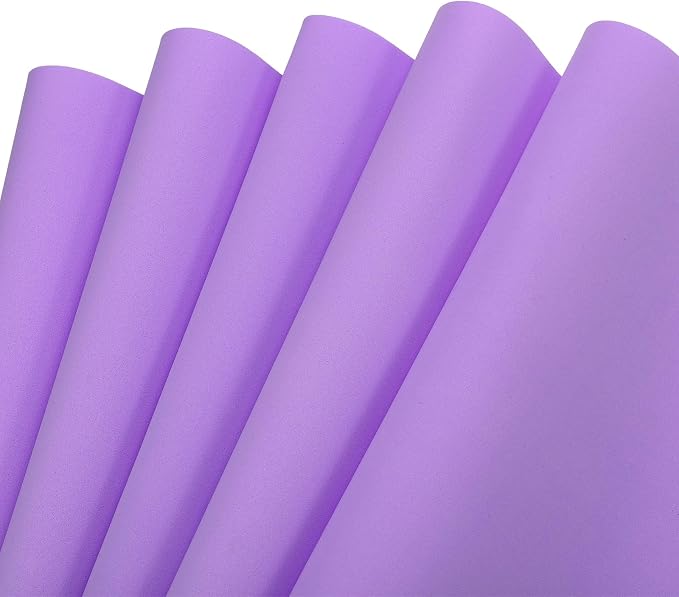 MECCANIXITY EVA Foam Sheets Dark Purple 19.7 Inch x 19.7 Inch 1mm Thick Crafts