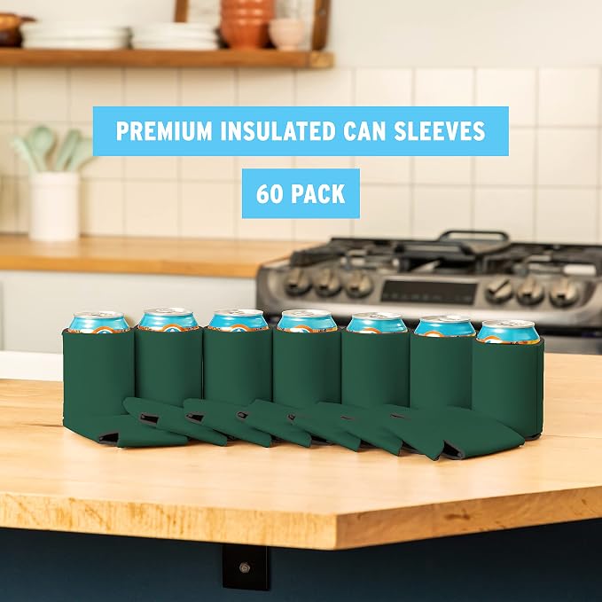 Blank Beer Can Cooler Sleeves Soft Insulated Beer Can Coolies