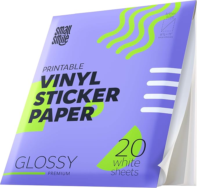 Premium Printable Vinyl Sticker Paper