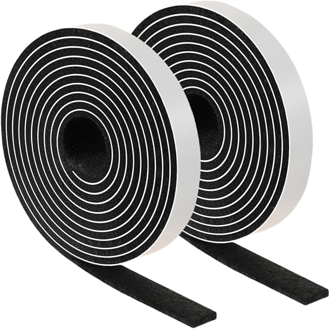 Furnigear Felt Strips with Adhesive Backing Heavy Duty Cuttable Felt Tape Roll