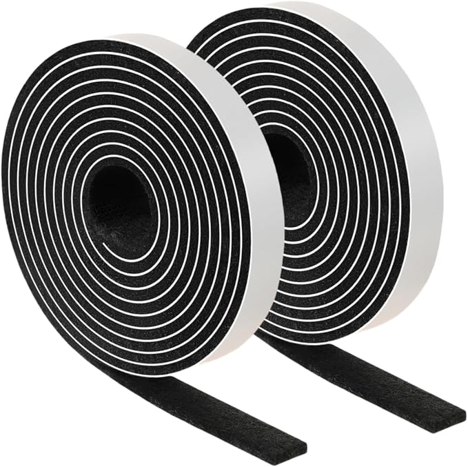 Furnigear Felt Strips with Adhesive Backing Heavy Duty Cuttable Felt Tape Roll