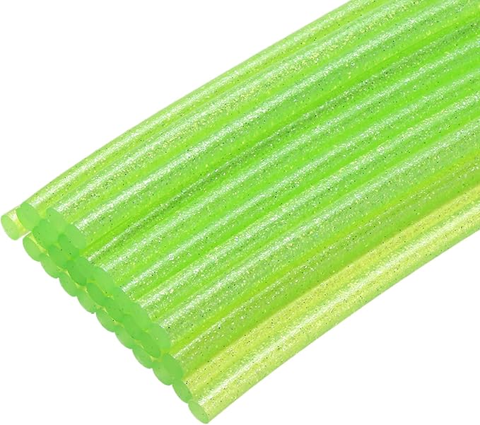uxcell 30pcs 7mm x 200mm Mini Hot Glue Sticks