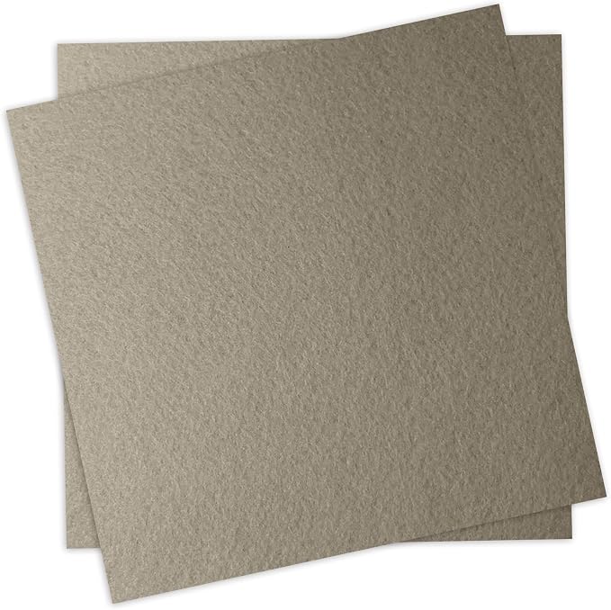 12" x 12" Felt Fabric Sheets for Crafts, 1mm Thick, Squares Felt Paper for