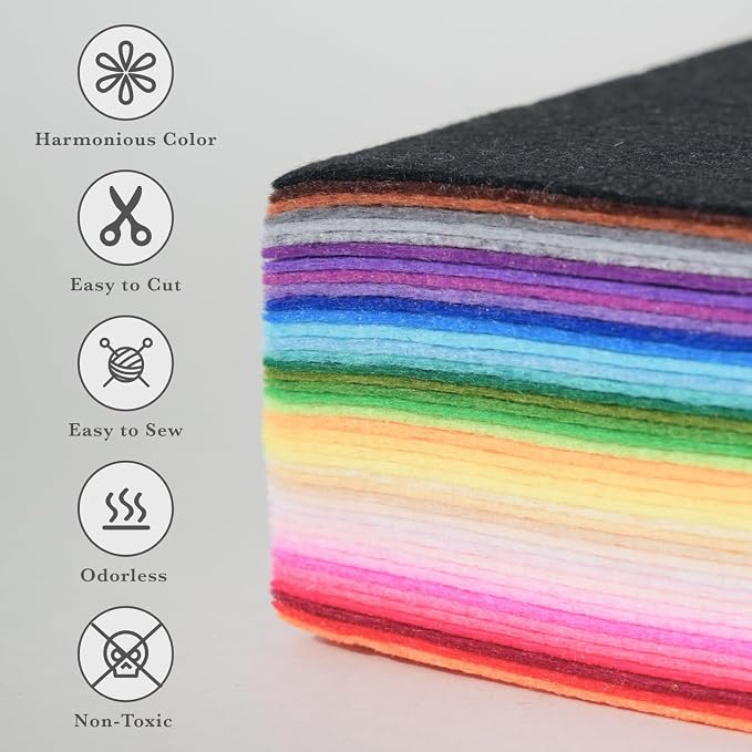 Phantomon 40 Colors Felt Sheets
