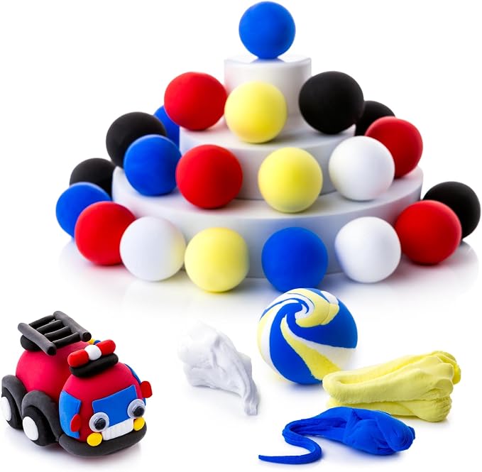 Red Air Dry Clay for Kids