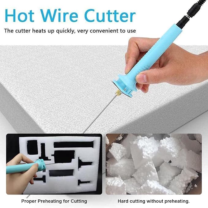 Foam Cutter Electric Hot Wire Cutter Pen 10CM Foam Board Cutting