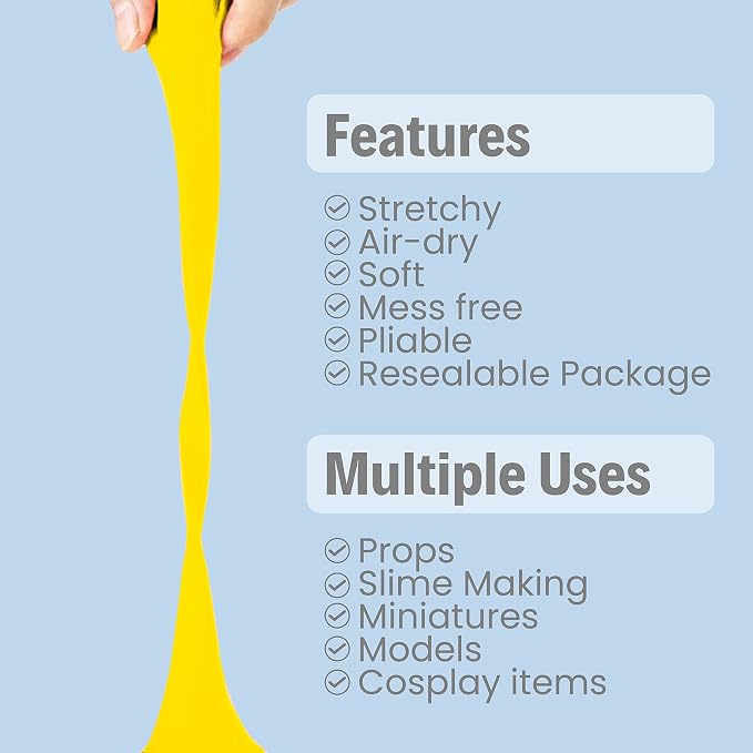 BOHS Yellow Modeling Foam Clay