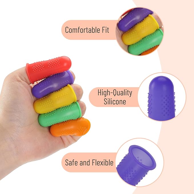 Mr. Pen- Hot Glue Gun Finger Protectors, Rubber Fingers Tips, Rubber Finger