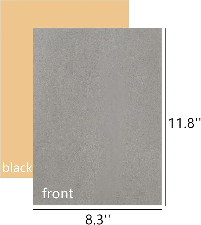 YaoHui 3PCS Self Adhesive Felt Sheets, Peel & Stick Felt Adhesive Sheets