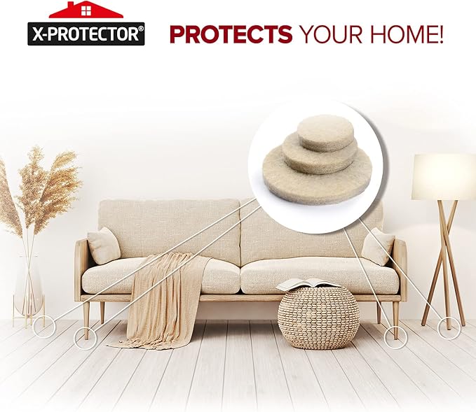 Best Felt Furniture Pads X-PROTECTOR