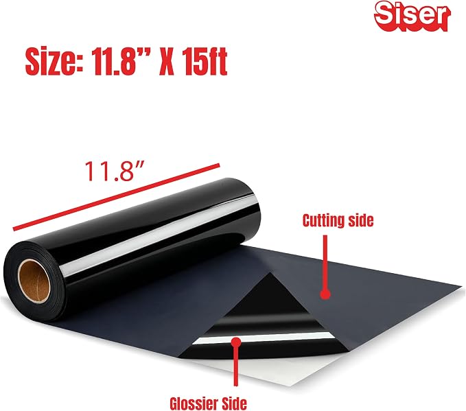 Siser EasyWeed HTV Roll 11.8" x 15ft