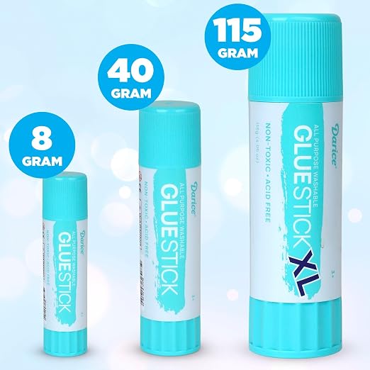 Darice Giant Glue Sticks, Large 115-gram Jumbo XL Glue Stick