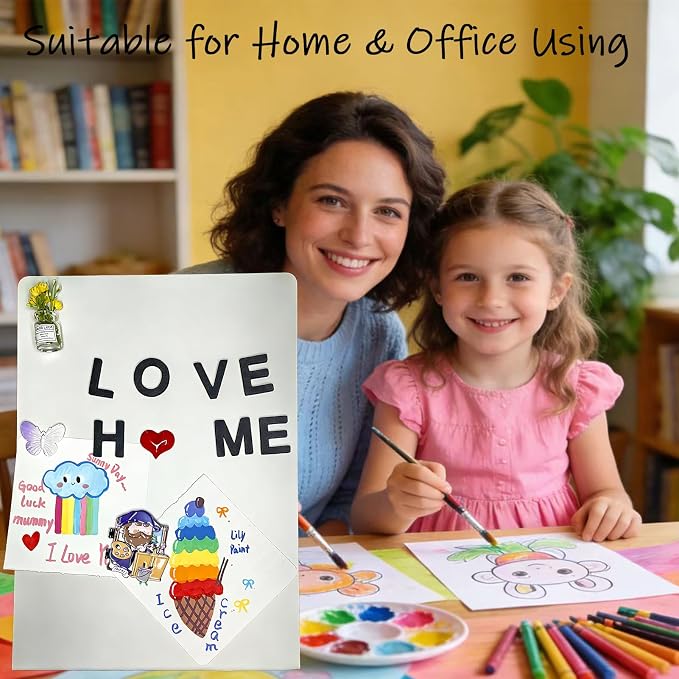2 Pack Metal White Magnet Display Board