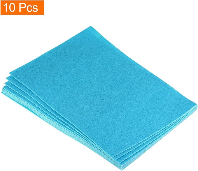 MECCANIXITY Adhesive Felt Sheets, Felt Fabric Crafts Back Adhesive Felt Sheets