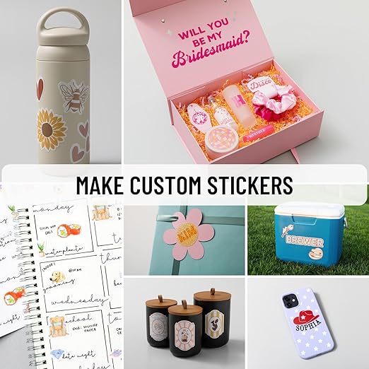 Cricut Maker 4 Cutting Machine Ultimate Beginner Sticker Making Bundle