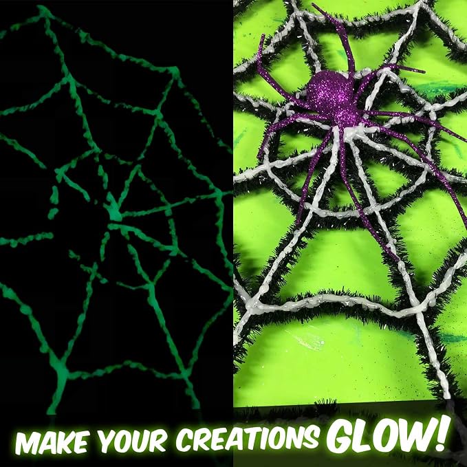 Surebonder Glow in The Dark Hot Glue Sticks Mini Size 4"