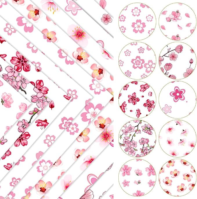 ONEART | 10 Pieces Clear PVC Vinyl Sheets, A4 Size See Through Waterproof Vinyl