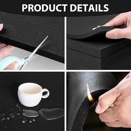 Self Adhesive Foam Rubber Sheets Sponge Neoprene