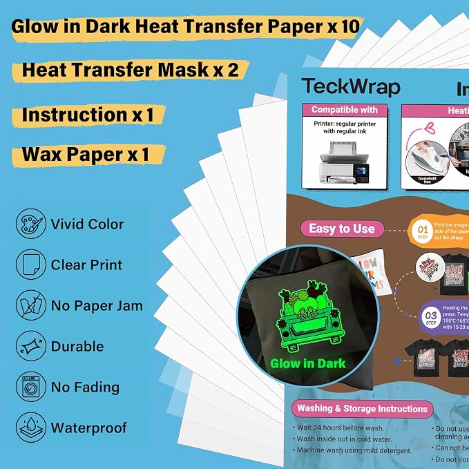 TECKWRAP Printable Heat Transfer Paper