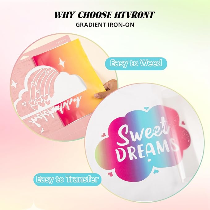 HTVRONT Gradient Heat Transfer Vinyl