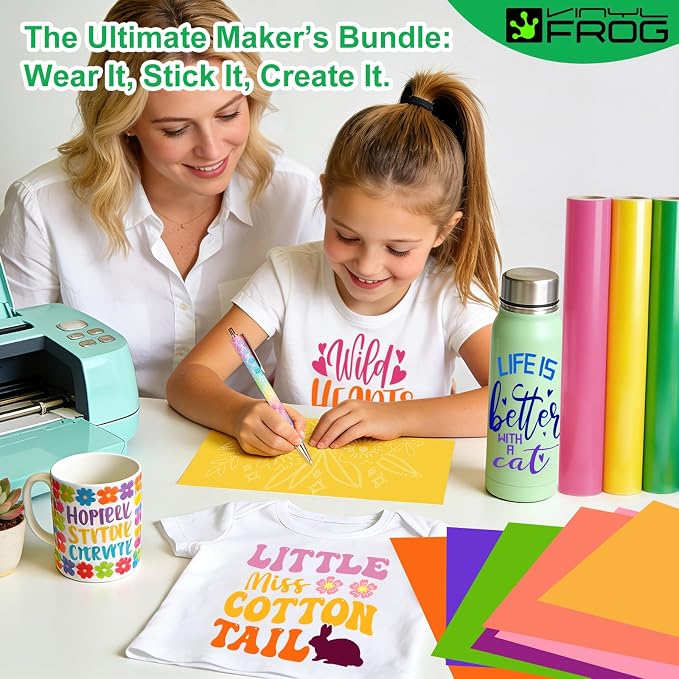VINYL FROG 60PCS Accessories Bundle