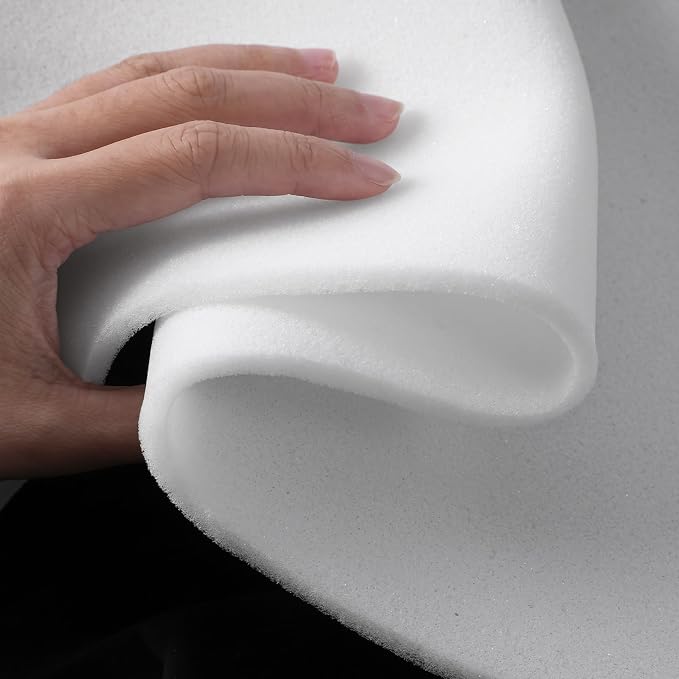 2 PCS 59" x 79" High Density Foam Sheets 35D Durable Cushion Craft Foam