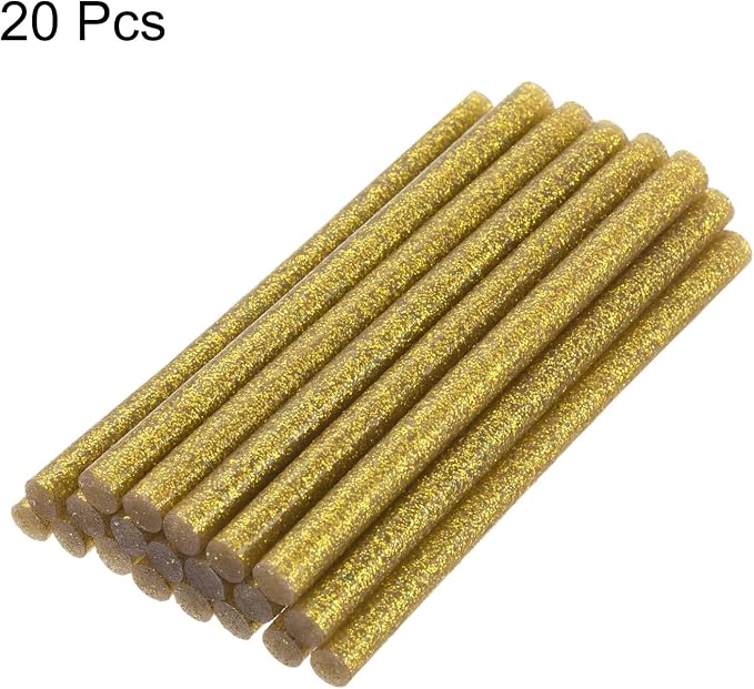 uxcell 20pcs Hot Glue Sticks for Glue Gun 11mm/0.43-inch x 11-inch Mini Hot