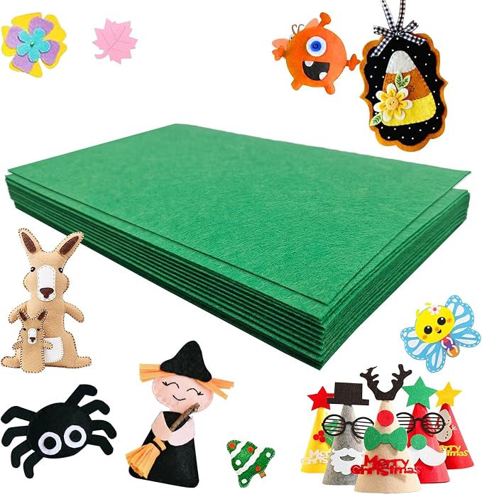 Jtnohx Felt for Crafts, Craft Felt Square for Sewing