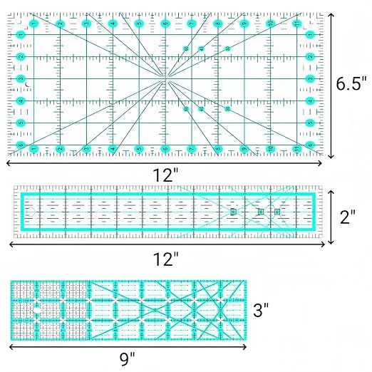 10 Quilting Rulers | Quilting Rulers and Templates, Quilting Templates
