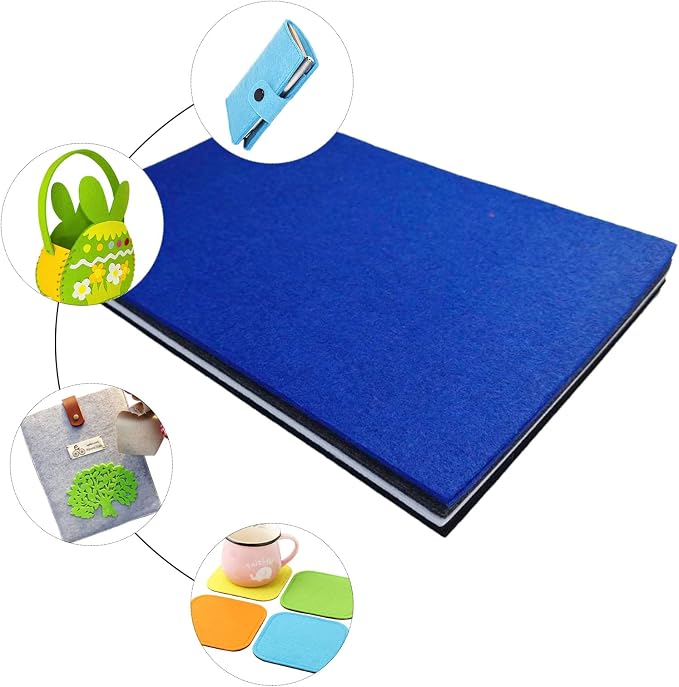 Jtnohx Stiff Felt, 2mm Thick Felt Sheets