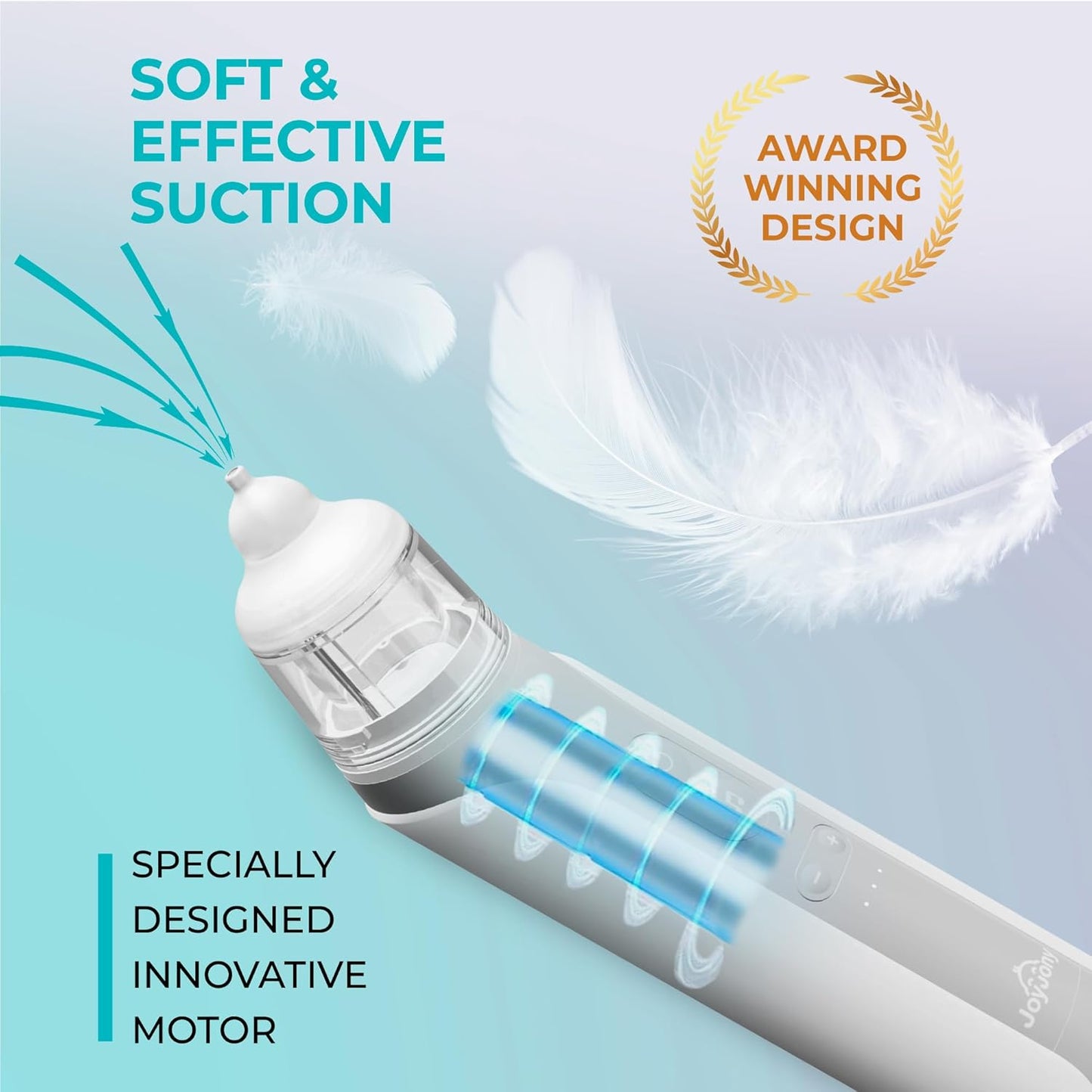 Electric Baby Nasal Aspirator - Nose Sucker Machine for Newborn Infants Toddlers Kids Adults - Automatic Hospital Grade Booger Snot Vacuum Cleaner with 3 Adjustable Suction Levels for Mucus Removal