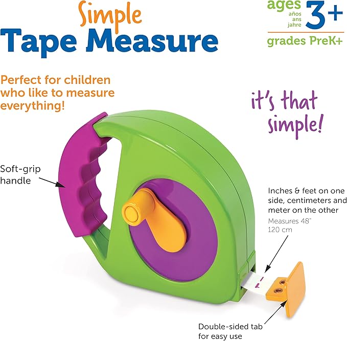 Learning Resources Simple Tape Measure