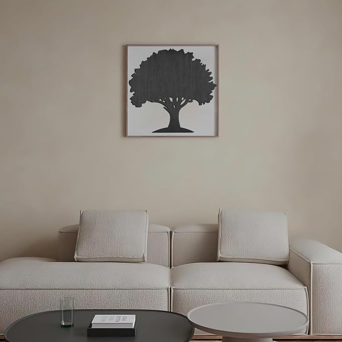 Unfinished Oak Tree Wood Cutout – Rustic Laser Cut Wooden Shape
