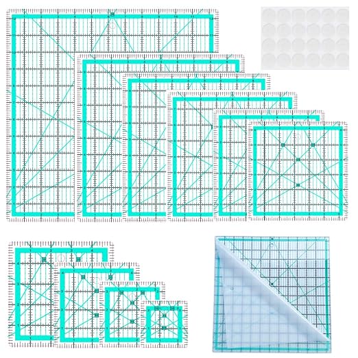 10 Quilting Rulers | Square Rulers, Quilting Squares, Square Quilting Rulers