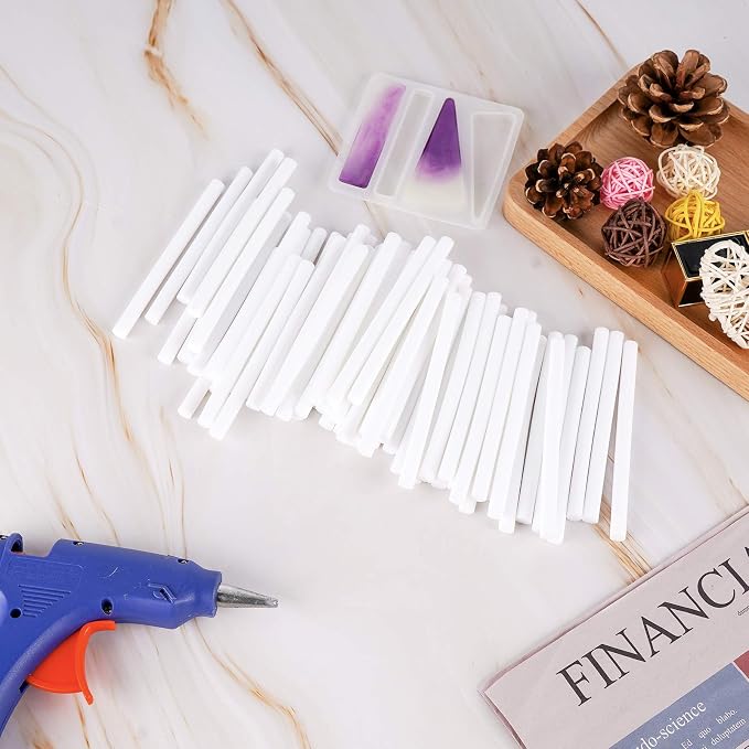ENPOINT White Hot Glue Sticks Mini, Home General Repair, Holiday Gift Crafts