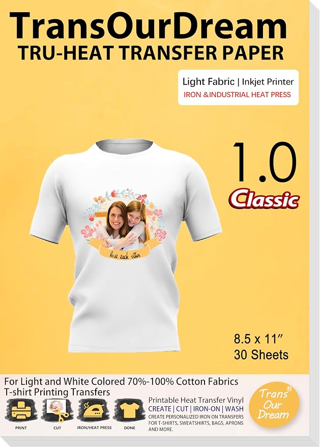 TransOurDream Heat Transfer Paper