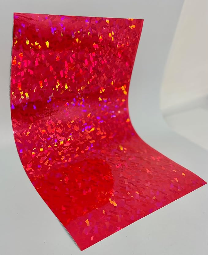 Holographic Crystal Sign Vinyl, HOLOCRYSTAL self-Adhesive Plastic